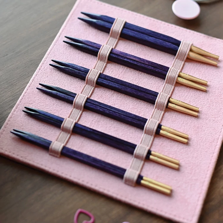 KnitPro J'Adore - exkluzív cserélehető végű körkötőtű szett- knitting needle set - 4-8mm