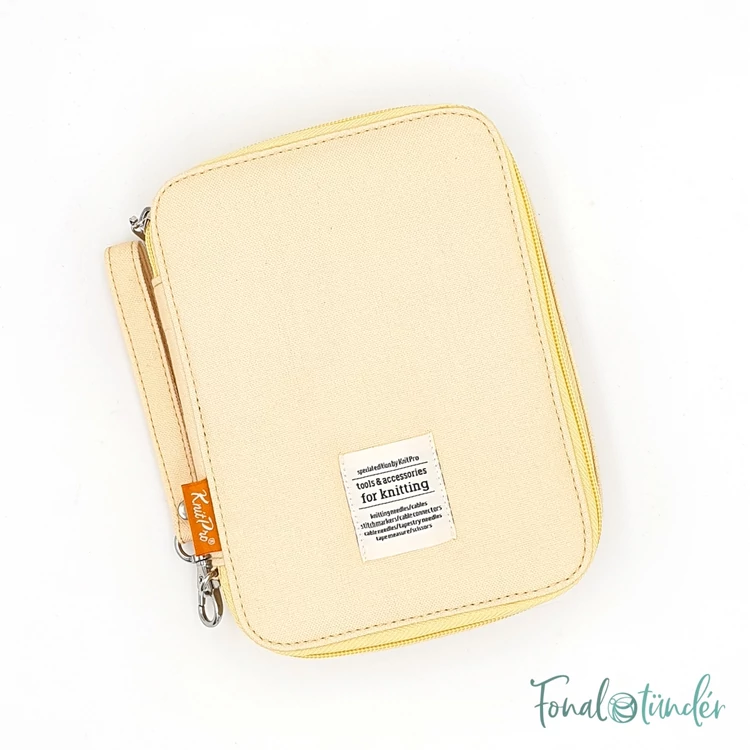 KnitPro Basix Beginner Set - interchangeable needle set - cserélehető végű körkötőtű szett -  3.5-8mm - 05