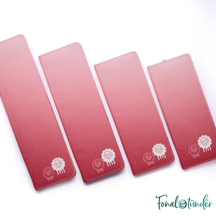 KnitPro Zing knitting needle set - kötőtű készlet - 2.5-6mm - 35cm - 04