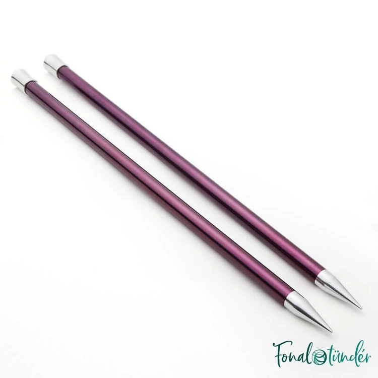 KnitPro Zing knitting needle set - kötőtű készlet - 2.5-6mm - 35cm - 07