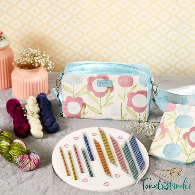 KnitPro Sweet Affair knitting needle set - Limitált kötőtű és fonal készlet - 01