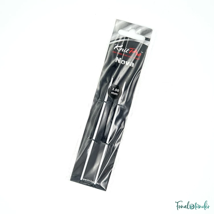 KnitPro Nova Metal - körkötőtű fej - knitting needle tip - 3mm