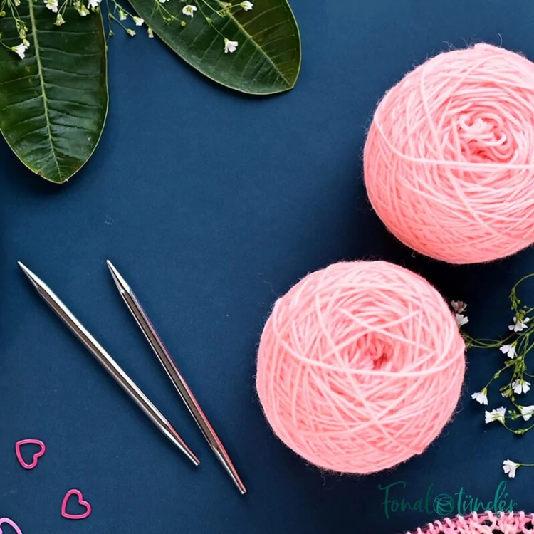 KnitPro Nova Metal - körkötőtű fej - knitting needle tip - 6mm - 03