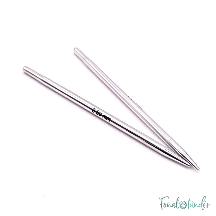 KnitPro Nova Metal - körkötőtű fej - knitting needle tip - 8.5cm - 3.5mm