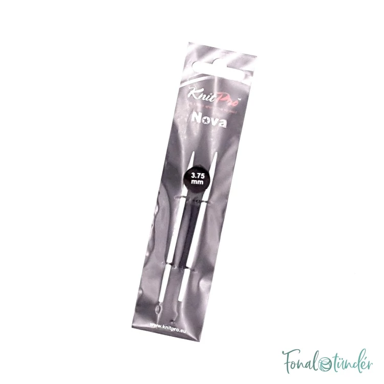 KnitPro Nova Metal - körkötőtű fej - knitting needle tip - 8.5cm - 3.75mm - kep3