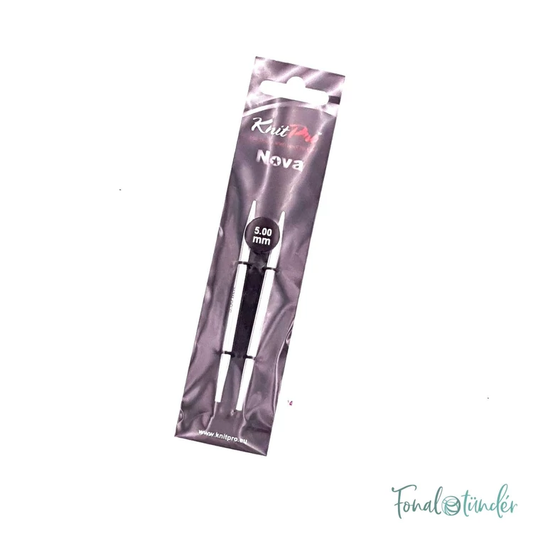 KnitPro Nova Metal - körkötőtű fej - knitting needle tip - extra short - 5mm - kep3