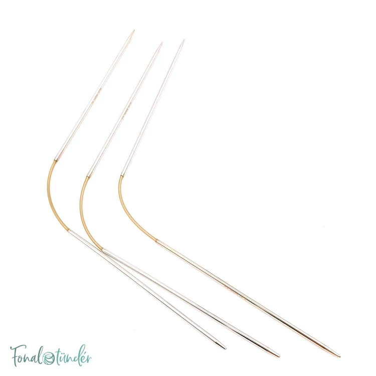Addi CrasyTrio - flexible double pointed needle set - flexibilis zoknikötő tűkészlet - 21cm - 2.5mm