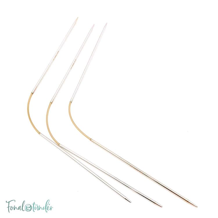 Addi CrasyTrio - flexible double pointed needle set - flexibilis zoknikötő tűkészlet - 21cm - 2.5mm