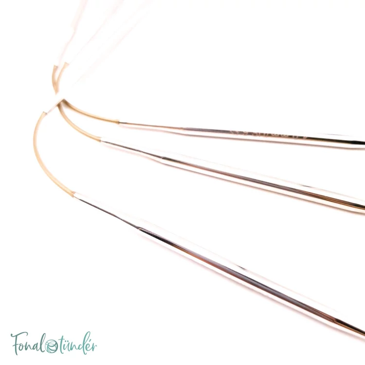 Addi CrasyTrio - flexible double pointed needle set - flexibilis zoknikötő tűkészlet - 21cm - 4mm - kép2