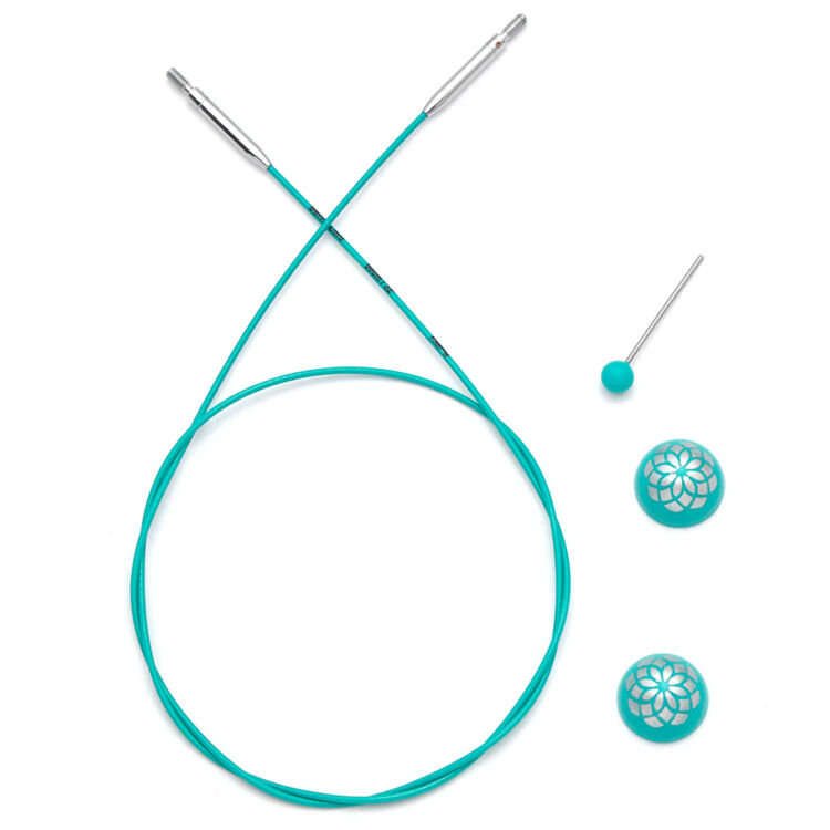 KnitPro MINDFUL swivel cable - csapágyas kábel kötéshez horgoláshoz - 20cm