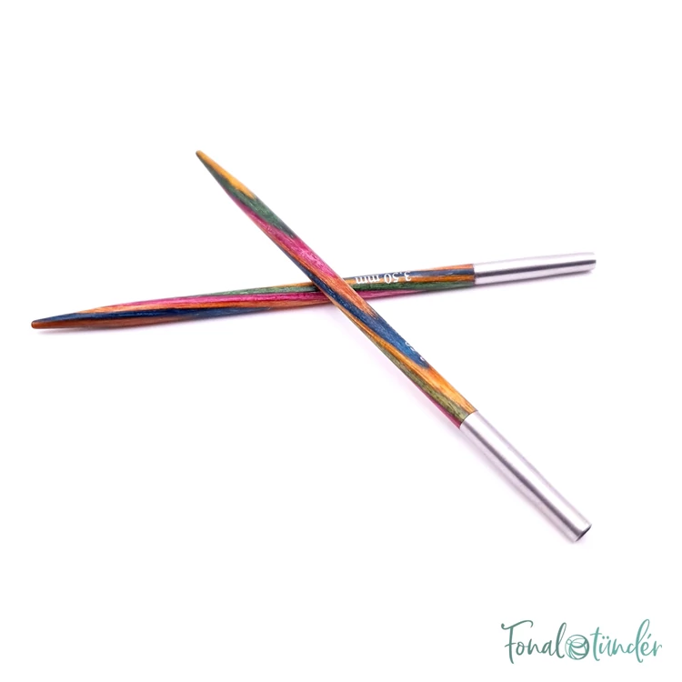 KnitPro Symfonie - körkötőtű fej - extra short knitting needle tip - extra rövid 3.5mm