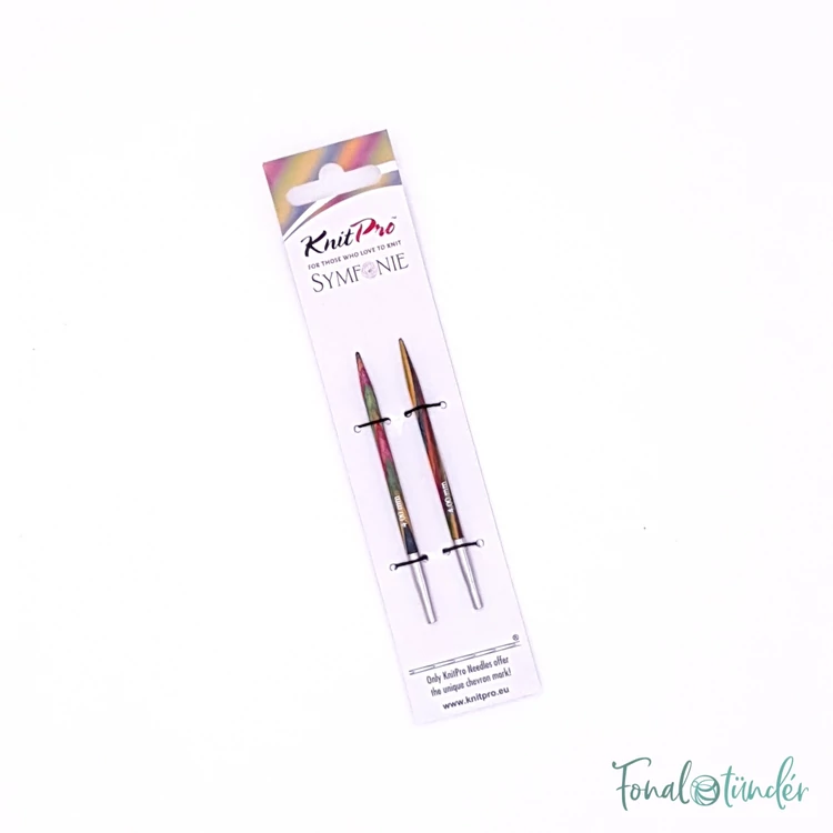 KnitPro Symfonie - extra rövid körkötőtű fej - extra short knitting needle tip - 4mm - 03