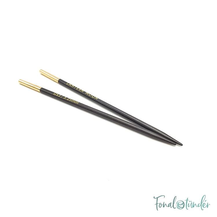 KnitPro Lantern Moon - ébenfa körkötőtű fej - knitting needle tip - 3.25mm
