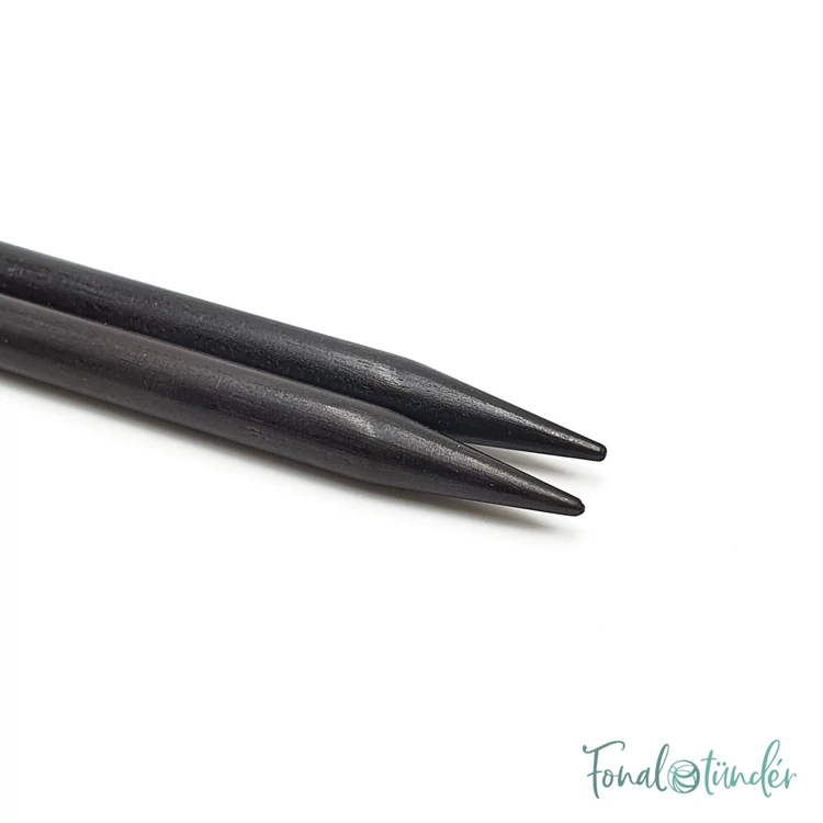 KnitPro Lantern Moon - ébenfa körkötőtű fej - knitting needle tip - 6mm - 01