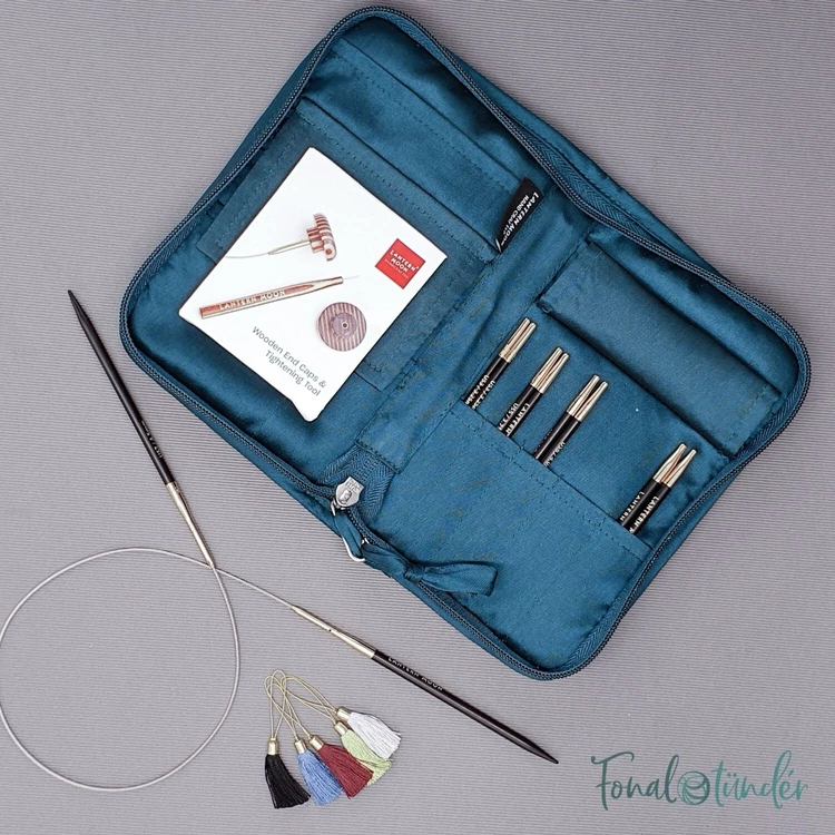 Lantern Moon Legacy - ébenfa körkötőtű készlet - knitting needle set - 3.25-5mm