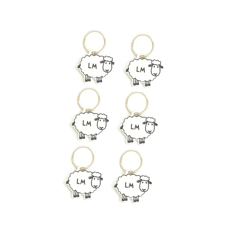Lantern Moon Sheep Stitch Markers - bárány szemjelölő készlet - 6db