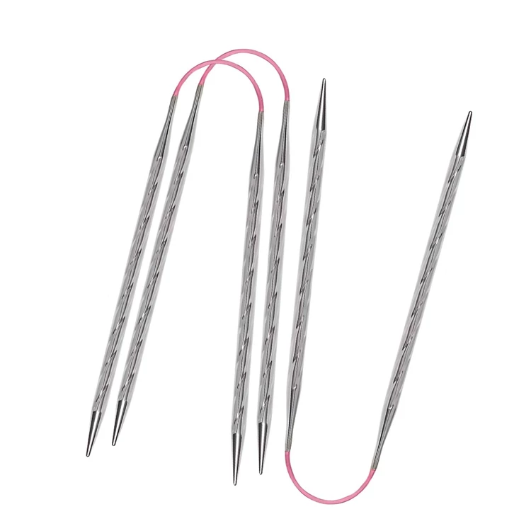 Addi CrasyTrio Unicorn knitting needle set - flexibilis zoknikötő tűkészlet - 30cm - 2mm