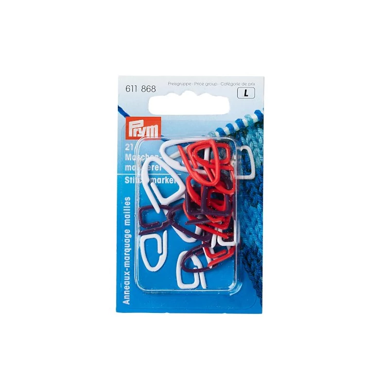 Prym szemjelölők - stitch markers - 21db