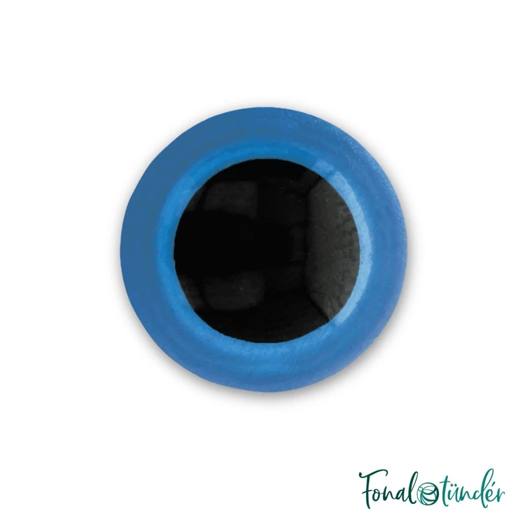Kék baba/figura szemek - biztonsági - Blue safety eyes -16mm
