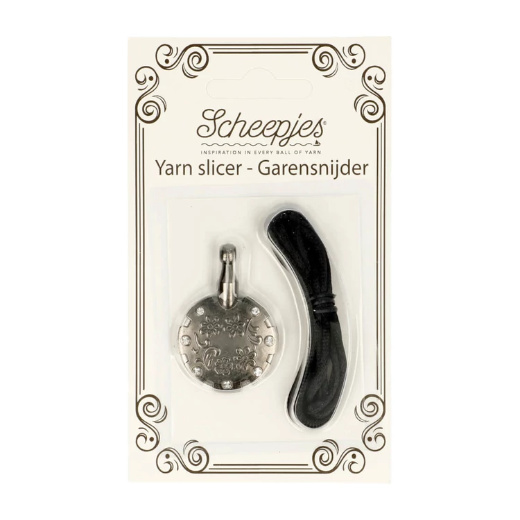 Scheepjes Yarn Slicer Nacklace - fonalvágó nyaklánc - antique nickel - antik nikkel