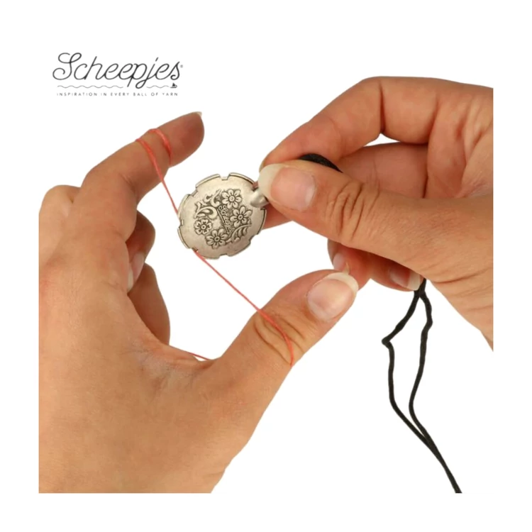 Scheepjes Yarn Slicer Nacklace - fonalvágó nyaklánc - antique nickel - antik nikkel