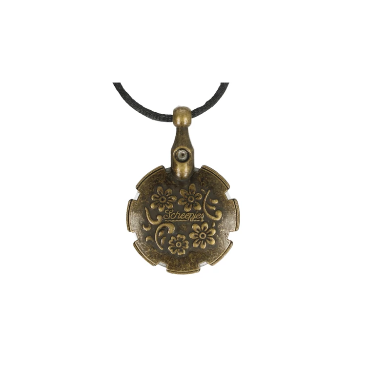 Scheepjes Yarn Slicer Nacklace - fonalvágó nyaklánc - bronz