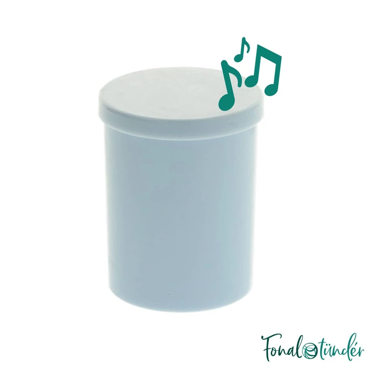 Rattle for stuffed toy - Csörgő betét kitömött játékokhoz - kék - 42x53mm