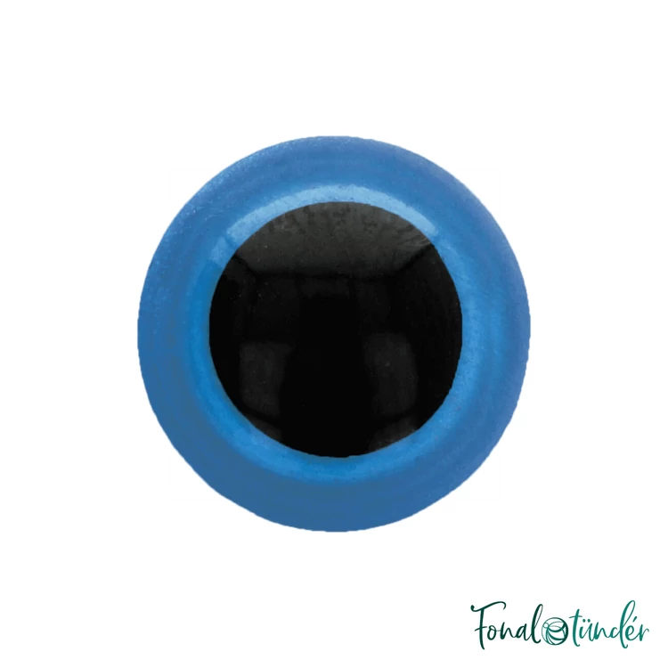Kék baba/figura szemek - biztonsági - Blue safety eyes -14mm