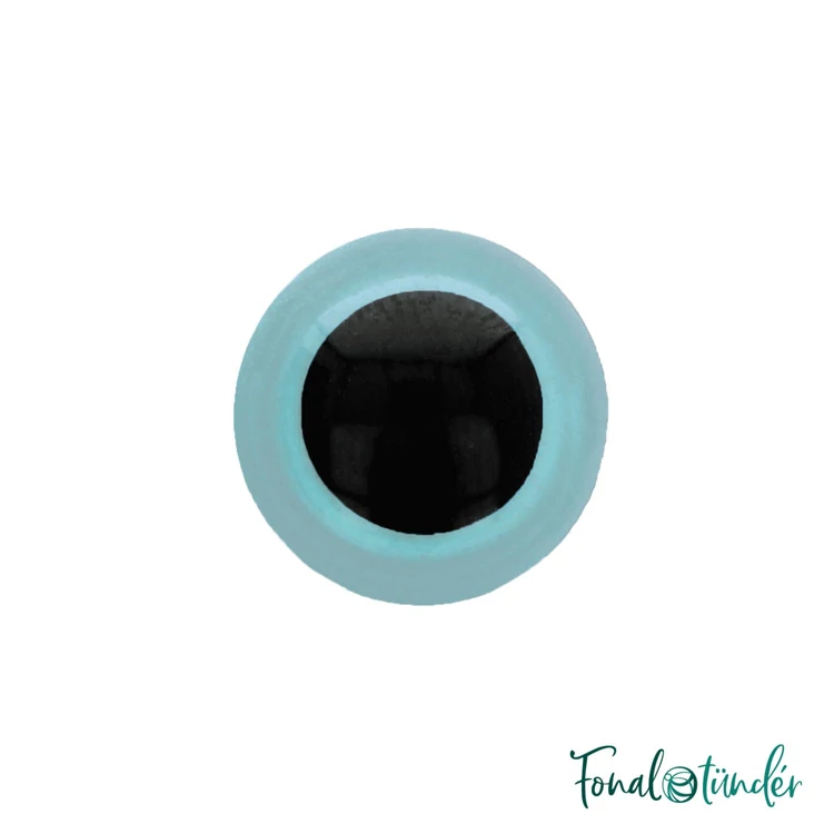 világoskék baba/figura szemek - biztonsági - lightblue safety eyes - 6mm