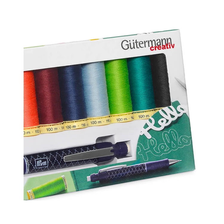 Gütermann Creativ set - with Prym pencil - varrócérna készlet - Prym jelölő tollal