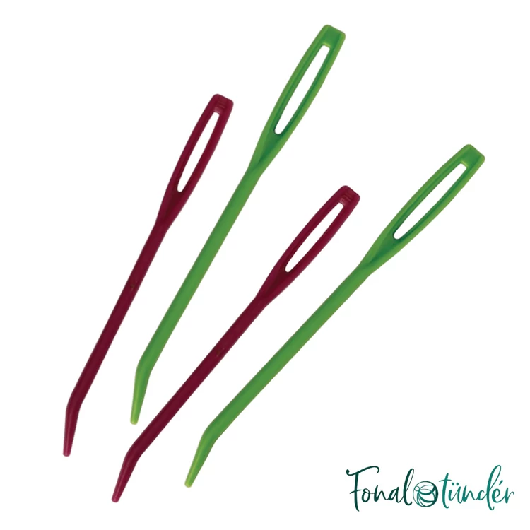 KnitPro gyapjú vagy goblein varró tű készlet - wool needle set - 4db - 2