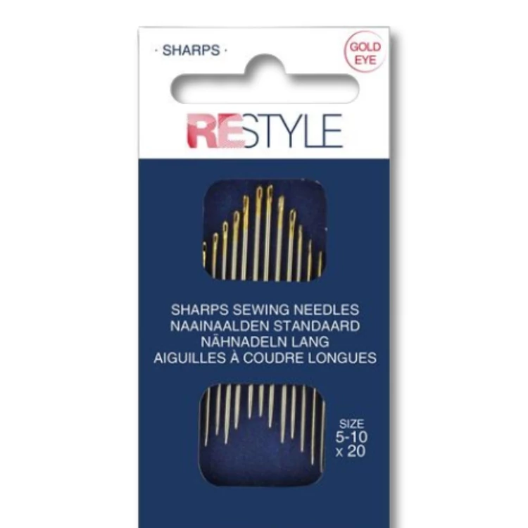 Restyle hegyes végű varrótű készlet - sewing needle set - 20db