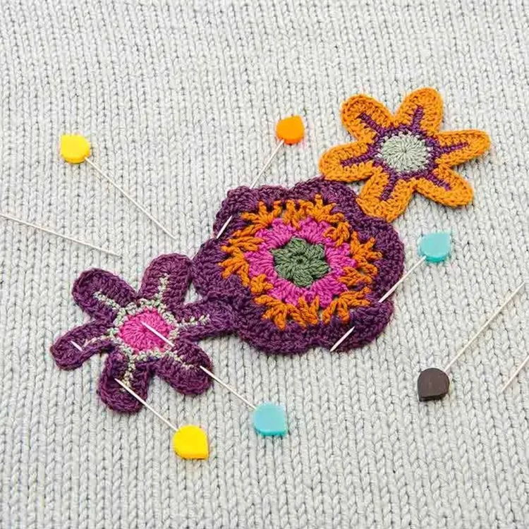 Pony Knitters marking pins steel - fém jelölőtűk kötéshez - 10db