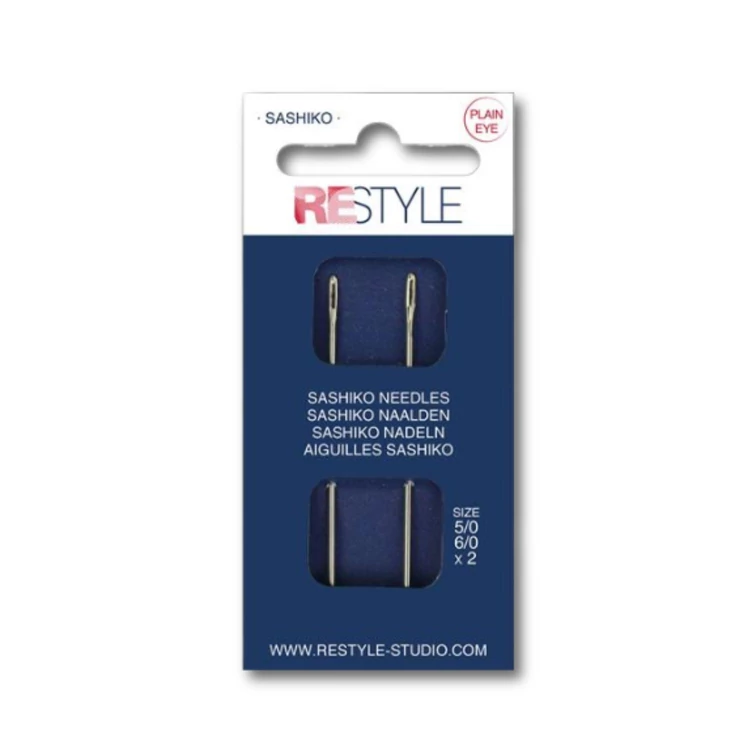 Restyle Sashiko needles - sashiko hímzőtű - 2db