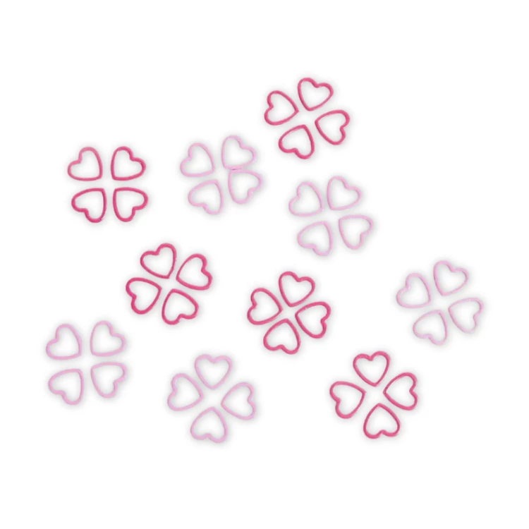  KnitPro Metal stitch markers - fém szív szemjelölő készlet- 40db