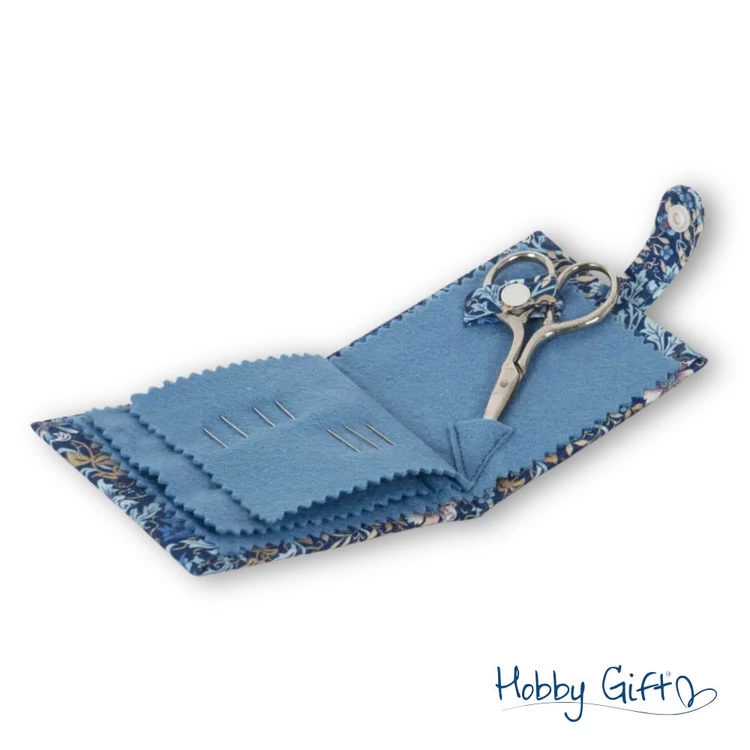 Hobby Gift - olló és varrókészlet tokban - Needle and scissor case
