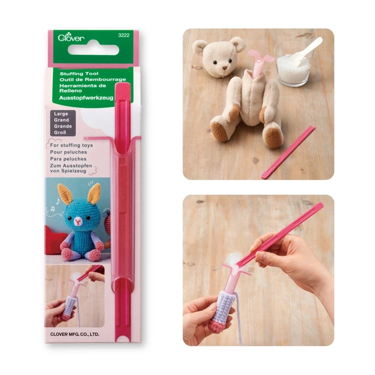 Clover Stuffing Tool - L-es játékkitömő eszköz - amigurumihoz