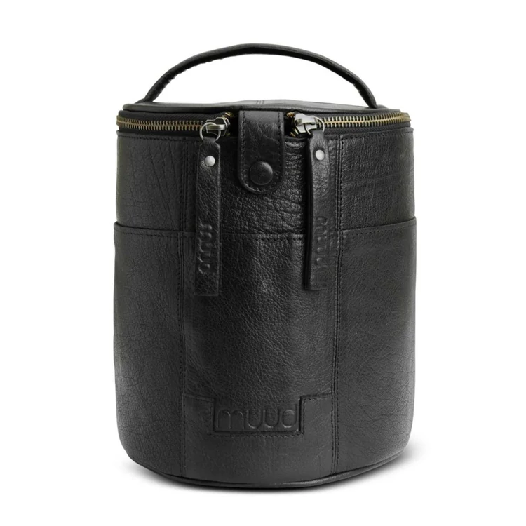 MUUD Saturn Project Bag - bőr kézimunka táska - kötéshez, horgoláshoz