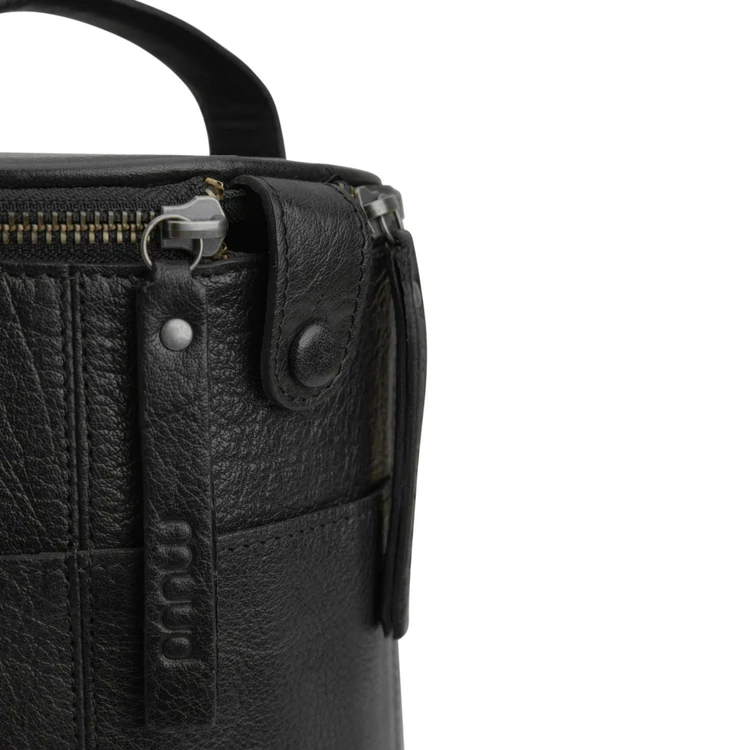 MUUD Saturn Project Bag - bőr kézimunka táska - kötéshez, horgoláshoz