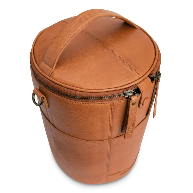 MUUD Saturn Project Bag XL - bőr kézimunka táska - kötéshez, horgoláshoz