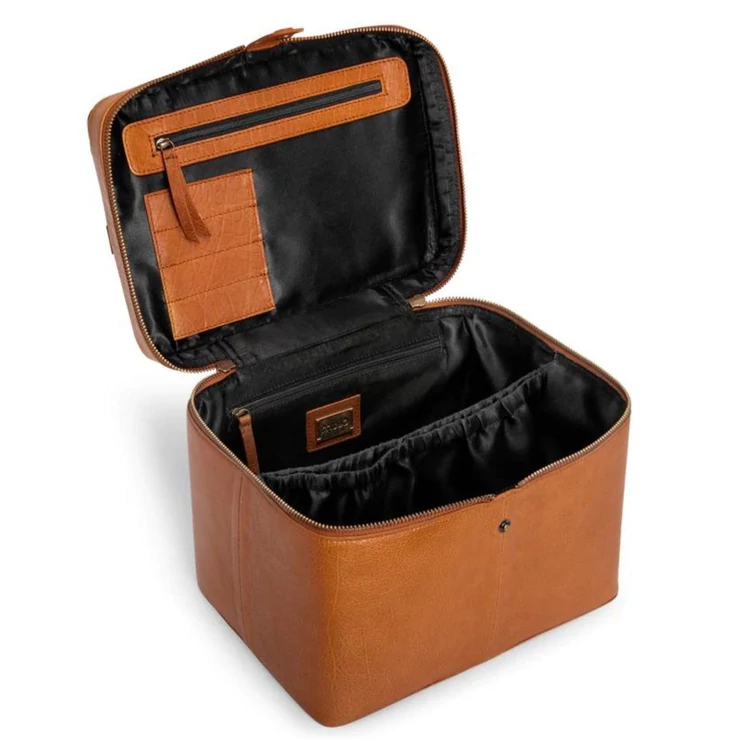 MUUD Lexi Project Bag - bőr kézimunka táska - kötéshez, horgoláshoz - 03