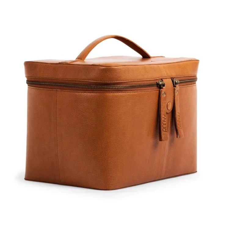 MUUD Lexi Project Bag - bőr kézimunka táska - kötéshez, horgoláshoz - 05