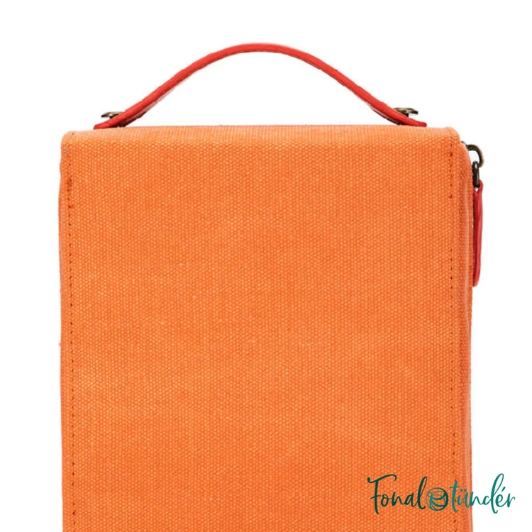 Della Q Circular Needle Case - Orange - Körkötőtű Tartó Táska - Narancssárga - 02