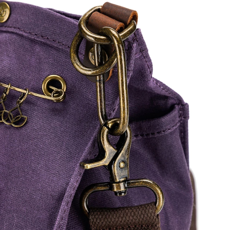 Della Q 3-in-1 Makers Bag Purple - Fonaltartó Táska - sötétlila