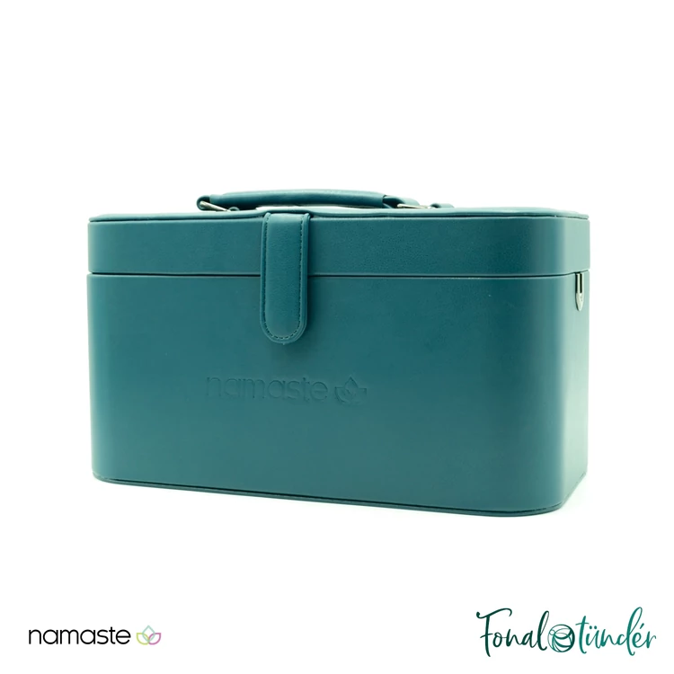 Jimmy Bean - Namaste - Fonaltartó Táska - Yarn Bag - dark teal - sötét türkiz