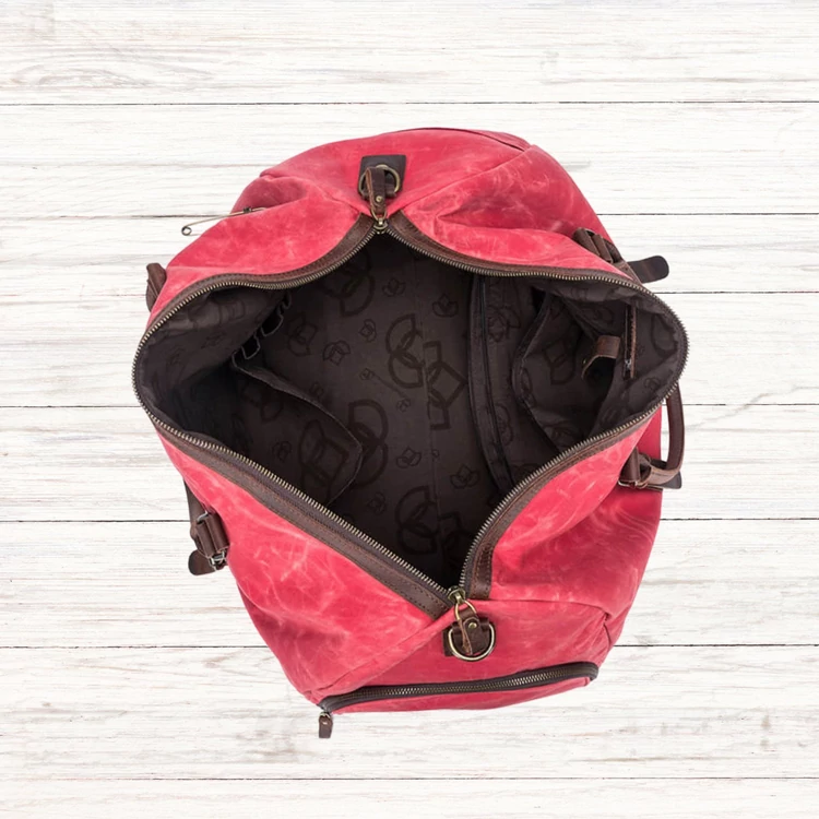 Della Q Weekender Bag - Salmon - Fonaltartó utazótáska - lazacszín