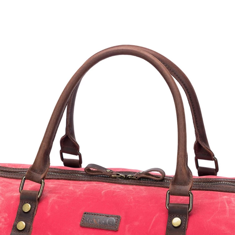 Della Q Weekender Bag - Salmon - Fonaltartó utazótáska - lazacszín