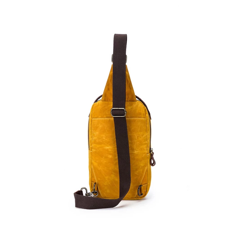 Della Q Mini Messenger Bag Mustard - Fonaltartó Válltáska - Mustársárga - 03