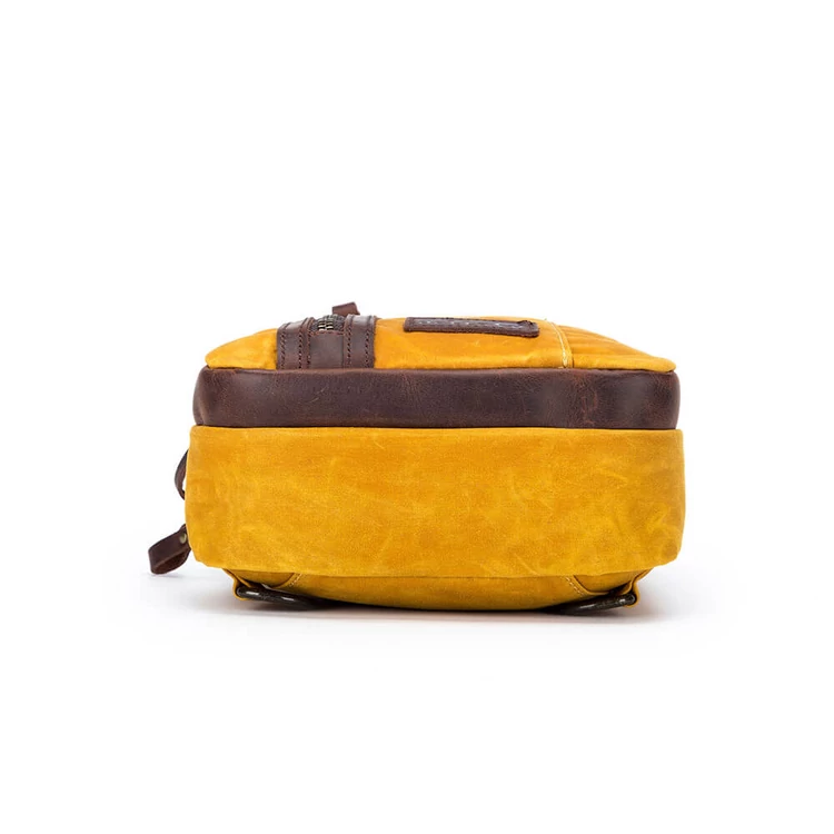 Della Q Mini Messenger Bag Mustard - Fonaltartó Válltáska - Mustársárga - 09