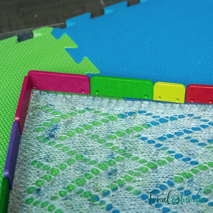 KnitPro Blocking Mats - Blokkoló szőnyeg wkészlet - 9db-os - 03